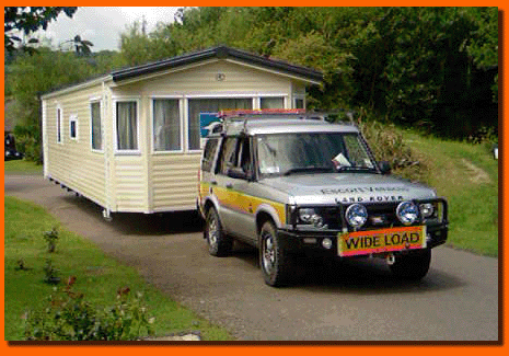 siting a caravan at Spindlewood Country Holiday Park, Hastings.